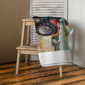The Tractor Mugs Store McCormick MTX 150 Signature Edition Splash Art | Towel Quality Farmers Merch