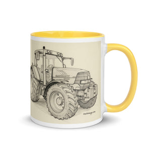 The Tractor Mugs Store McCormick MTX 200 Pencil Sketch | Mug with Color Inside Quality Farmers Merch