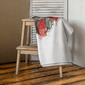 The Tractor Mugs Store McCormick MTX 200 Watercolor | Towel Quality Farmers Merch