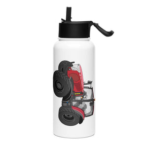 The Tractor Mugs Store McCormick X5 120 | Stainless steel water bottle with a straw lid Quality Farmers Merch