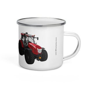 The Tractor Mugs Store McCormick X6 Vt Drive | Enamel Mug Quality Farmers Merch
