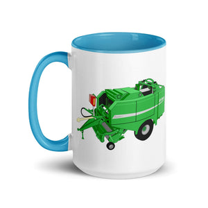 The Tractor Mugs Store McHale Fusion 2 Big Baler | Mug with Color Inside Quality Farmers Merch