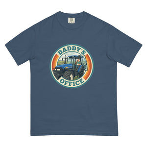 The Tractor Mugs Store Midnight New Holland TM 155 DADDY'S OFFICE Retro | Unisex Premium T-shirt Quality Farmers Merch