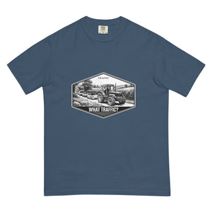The Tractor Mugs Store Midnight / S FIATAGRI F140 TRAFFIC WHAT TRAFFIC? Moose | Unisex Premium T-shirt Quality Farmers Merch