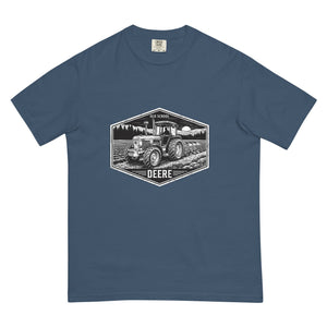 The Tractor Mugs Store Midnight / S John Deere 3350 OLD SCHOOL DEERE Moose | Unisex Premium T-shirt Quality Farmers Merch