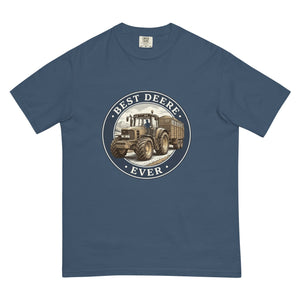 The Tractor Mugs Store Midnight / S John Deere 6930 BEST DEERE EVER Engraving | Unisex Premium T-shirt Quality Farmers Merch