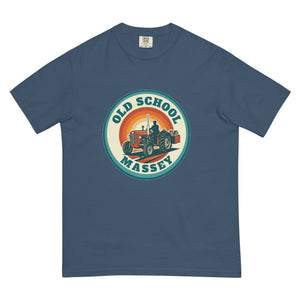 The Tractor Mugs Store Midnight / S Massey Ferguson 35X OLD SCHOOL MASSEY Retro | Unisex Premium T-shirt Quality Farmers Merch