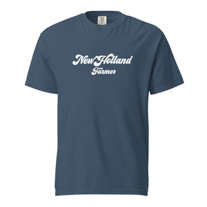 The Tractor Mugs Store Midnight / S New Holland Farmer | Unisex Premium T-shirt Quality Farmers Merch