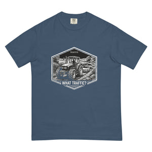 The Tractor Mugs Store Midnight / S New Holland TM 135 TRAFFIC WHAT TRAFFIC? Moose | Unisex Premium T-shirt Quality Farmers Merch