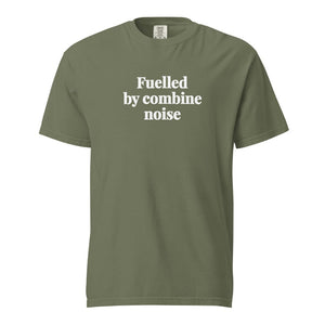The Tractor Mugs Store Moss / S Fuelled by Combine Noise | Unisex Premium T-shirt Quality Farmers Merch