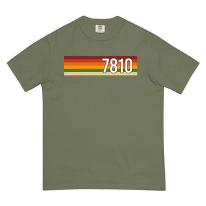 The Tractor Mugs Store Moss / S Retro Stripes 7810 | Unisex Premium T-shirt Quality Farmers Merch