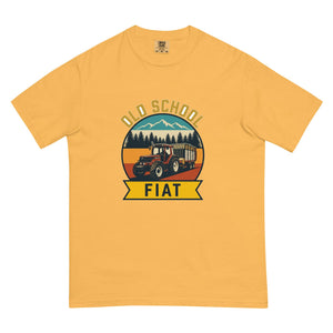 The Tractor Mugs Store Mustard / S FIATAGRI F140 OLD SCHOOL FIAT Outdoor | Unisex Premium T-shirt Quality Farmers Merch