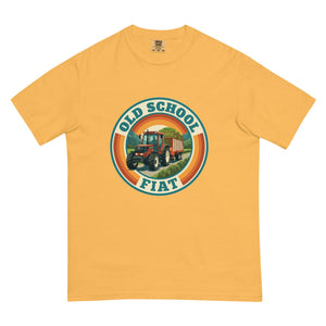 The Tractor Mugs Store Mustard / S FIATAGRI F140 OLD SCHOOL FIAT Retro | Unisex Premium T-shirt Quality Farmers Merch