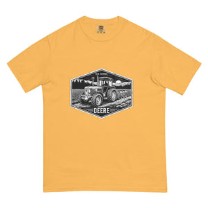 The Tractor Mugs Store Mustard / S John Deere 3350 OLD SCHOOL DEERE Moose | Unisex Premium T-shirt Quality Farmers Merch