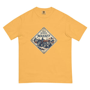 The Tractor Mugs Store Mustard / S Massey Ferguson 135 OLD SCHOOL MASSEY Heritage | Unisex Premium T-shirt Quality Farmers Merch