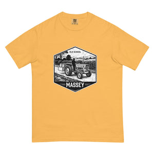 The Tractor Mugs Store Mustard / S Massey Ferguson 135 OLD SCHOOL MASSEY Moose | Unisex Premium T-shirt Quality Farmers Merch