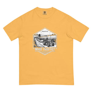 The Tractor Mugs Store Mustard / S Massey Ferguson 135 TRAFFIC WHAT TRAFFIC? Moose | Unisex Premium T-shirt Quality Farmers Merch