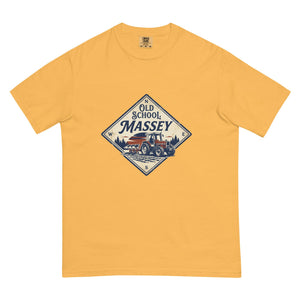 The Tractor Mugs Store Mustard / S Massey Ferguson 3075 OLD SCHOOL MASSEY Heritage | Unisex Premium T-shirt Quality Farmers Merch