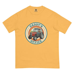 The Tractor Mugs Store Mustard / S Massey Ferguson 390T DADDY'S OFFICE Retro | Unisex Premium T-shirt Quality Farmers Merch