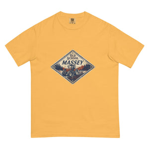 The Tractor Mugs Store Mustard / S Massey Ferguson 6480 OLD SCHOOL MASSEY Heritage | Unisex Premium T-shirt Quality Farmers Merch