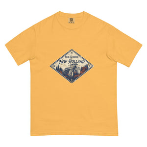 The Tractor Mugs Store Mustard / S New Holland TM 155 OLD SCHOOL NEW HOLLAND Heritage | Unisex Premium T-shirt Quality Farmers Merch