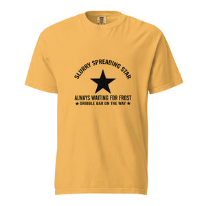 The Tractor Mugs Store Mustard / S Slurry Spreading Star | Unisex Premium T-Shirt Quality Farmers Merch