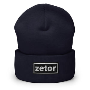 The Tractor Mugs Store Navy OASIS Style 'Zetor' | Cuffed Beanie Quality Farmers Merch