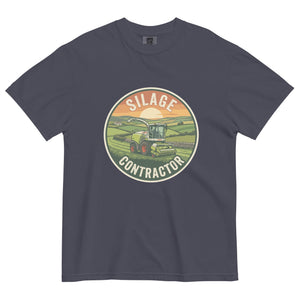 The Tractor Mugs Store Navy / S Claas Silage Contractor | Unisex Premium  T-Shirt Quality Farmers Merch