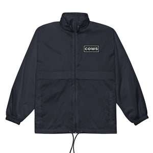 The Tractor Mugs Store Navy / S Oasis Style Cows Windbreaker | Unisex Embroidered Quality Farmers Merch