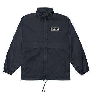 The Tractor Mugs Store Navy / S Oasis Style Flat Out Windbreaker | Unisex Embroidered Quality Farmers Merch