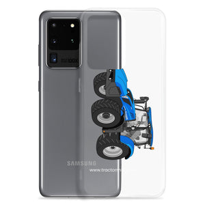 The Tractor Mugs Store New Holland T6 180 Methane | Clear Case for Samsung® Quality Farmers Merch