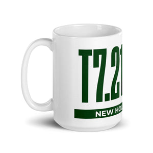 The Tractor Mugs Store New Holland T7.210 | White Glossy Mug Quality Farmers Merch
