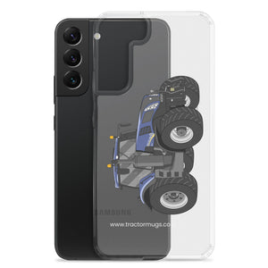 The Tractor Mugs Store New Holland T8 435 | Clear Case for Samsung® Quality Farmers Merch