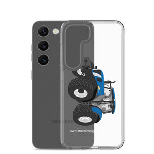 The Tractor Mugs Store New Holland The 7040-1 | Clear Case for Samsung® Quality Farmers Merch