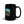 The Tractor Mugs Store New Holland TM 135 OLD SCHOOL NEW HOLLAND Bright | Black Mug Quality Farmers Merch