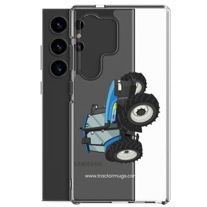 The Tractor Mugs Store New Holland TM 140 | Clear Case for Samsung® Quality Farmers Merch