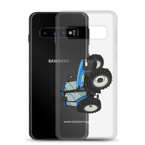 The Tractor Mugs Store New Holland TM 140 | Clear Case for Samsung® Quality Farmers Merch