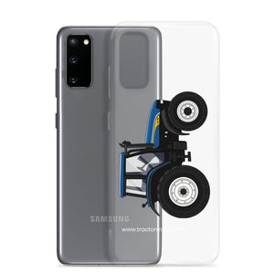 The Tractor Mugs Store New Holland TM 155 | Clear Case for Samsung® Quality Farmers Merch