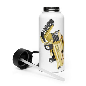 The Tractor Mugs Store New Holland TX 66 Combine Harvester | Stainless Steel Water Bottle Quality Farmers Merch