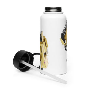 The Tractor Mugs Store New Holland TX 66 Combine Harvester | Stainless Steel Water Bottle Quality Farmers Merch