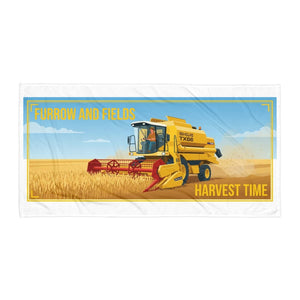 The Tractor Mugs Store New Holland TX66 FURROW AND FIELDS HARVEST TIME | Super Soft Towel Quality Farmers Merch