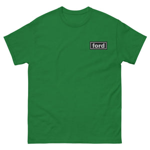 The Tractor Mugs Store Oasis Style Ford Unisex | Classic Tee Embroidered Quality Farmers Merch