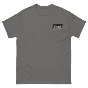 The Tractor Mugs Store Oasis Style Ford Unisex | Classic Tee Embroidered Quality Farmers Merch