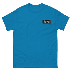 The Tractor Mugs Store Oasis Style Ford Unisex | Classic Tee Embroidered Quality Farmers Merch