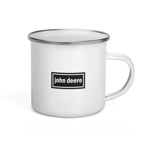 The Tractor Mugs Store Oasis Style John Deere | Enamel Mug Quality Farmers Merch