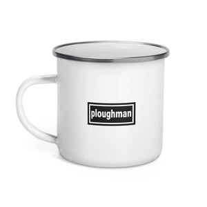 The Tractor Mugs Store Oasis Style Ploughman | Enamel Mug Quality Farmers Merch