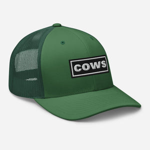 The Tractor Mugs Store Oasis Style Retro Cows | Trucker Cap Quality Farmers Merch