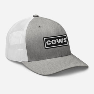 The Tractor Mugs Store Oasis Style Retro Cows | Trucker Cap Quality Farmers Merch