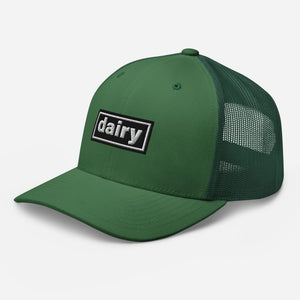 The Tractor Mugs Store Oasis Style Retro Dairy | Trucker Cap Quality Farmers Merch