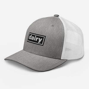 The Tractor Mugs Store Oasis Style Retro Dairy | Trucker Cap Quality Farmers Merch